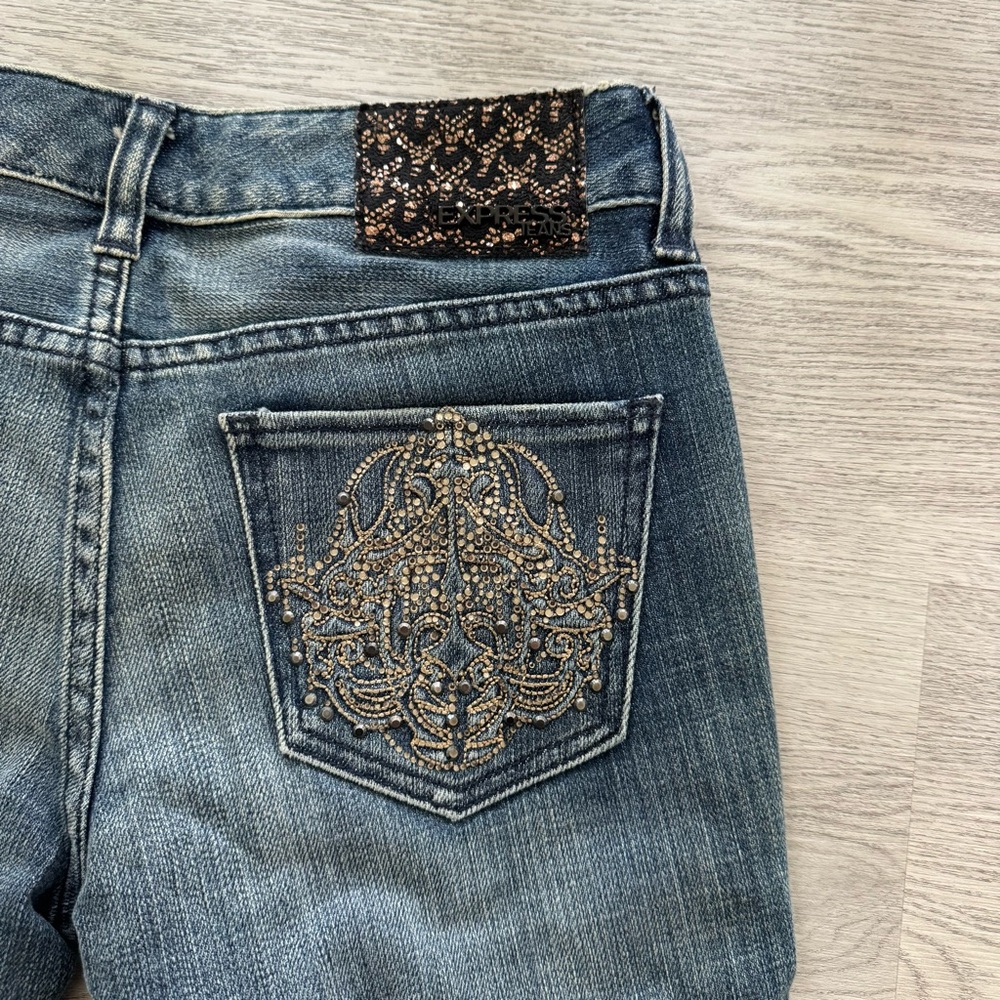 Express Stella Boot Cut Women's Blue Jeans - NWT